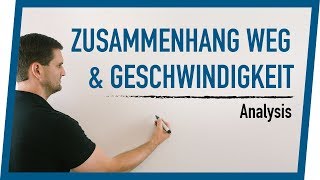 Zusammenhang Weg amp Geschwindigkeit  Mathe by Daniel Jung [upl. by Atiluj260]