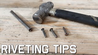 Riveting tips for beginners [upl. by Macfadyn]