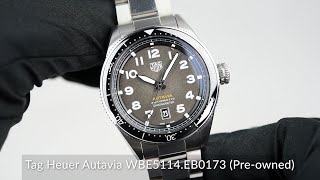 Tag Heuer Autavia WBE5114EB0173 Preowned [upl. by Zenitram363]