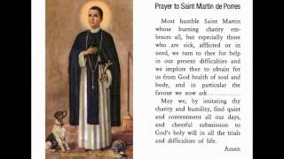 Prayer to St Martin de Porres [upl. by Naples]