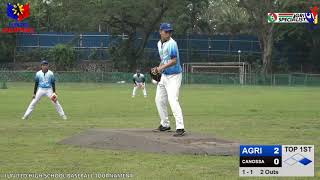 1 United High School Baseball Tournament  Agri Specialist vs Canossa Lipa Week 1 [upl. by Leiru]