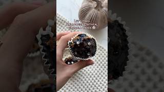 Halloween Oatmeal Granola Cakes  Healthy Recipe Idea halloweenrecipes granola healthyrecipes [upl. by Alex]