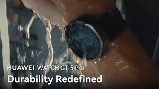 HUAWEI WATCH GT 5 Pro  Durability Redefined [upl. by Werdn]