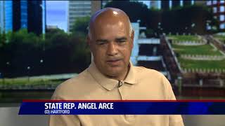 Wasine Mark amp state rep Angel Arce on donations for hurricane relief [upl. by Rolland445]