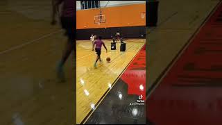 Skills center Basketball practice dribbblingdrills [upl. by Grissel]