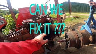 ZETOR Tractor 6711 BRAKES SHOES REPLACED restoration oldtractor diy [upl. by Yeknarf]