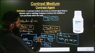 Contrast Medium  Properties amp Classification  Part2  In Hindi  Radiology Contrast Agent [upl. by Alysoun]