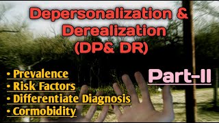 Depersonalization amp Derealization DPamp DR Part 2  DSM 5  HindiUrdu [upl. by Eonak519]