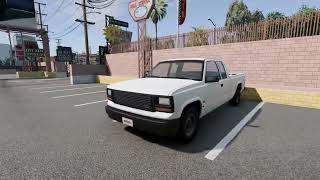 BeamNG Cruising  Gavril D15 Fleet Extended Cab [upl. by Nauq]