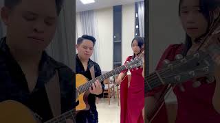 Chân tình Guitar feat Violin Cover learnviolinonline cover violin guitar nhackhongloi [upl. by Yhtamit]