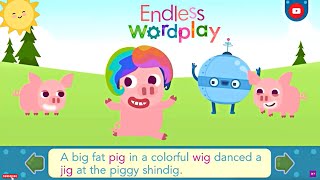 Endless Wordplay  Spelling and Rhymes  Word Building  Part 4 [upl. by Ecnerol]