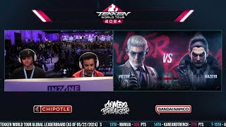 TEKKEN 8 Falcon  Farzeen 🇵🇰Victor Vs Gospel 🇺🇲 Kazuya combobreaker2024 [upl. by Airt]