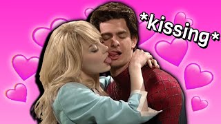 Andrew Garfield and Emma Stone flirting for 13 minutes straight [upl. by Suoicul]