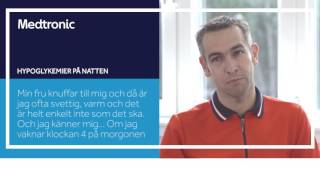 Medtronic  Hypoglykemi hur det känns att ha en nattlig hypoglykemi [upl. by Ynabla]