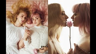 Maisie Williams and Sophie Turner for Rolling Stone [upl. by Ainesey797]