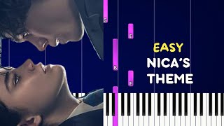 THE TEARSMITH  Nicas Theme  Fabbricante Di Lacrime  EASY piano tuto [upl. by Ham]