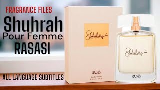 Shuhrah Pour Femme By Rasasi  شهره للنساء رصاصي [upl. by Waverley]