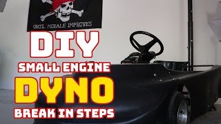 DIY Dyno  homemade small engine kart Dyno [upl. by Weinshienk220]