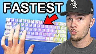 I Tried The NEW Fastest Fortnite Keyboard [upl. by Eiramanad]