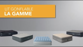 Les matelas gonflables AIRBEDS  INTEX [upl. by Aurea656]