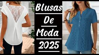 BLUSAS DE MODA PARA MUJERS 2025safeeranaz [upl. by Ennaed]