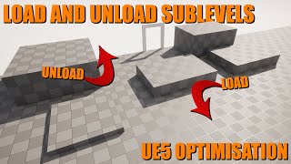 How To Load And Unload Sublevels In Unreal Engine 5  UE5 Optimisation [upl. by Emmons577]