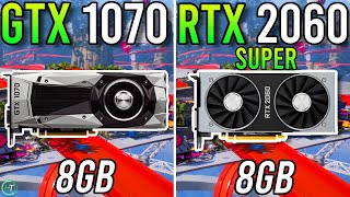 GTX 1070 vs RTX 2060 Super  Tested in 2023 [upl. by Veta]