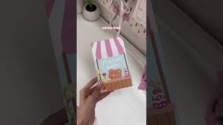 Cutest 2025 planner stationery cute aesthetic 2025 planner studyvlog shortsvideo [upl. by Fulvi]