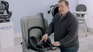 How to Install the Graco® SnugRide® SnugFit™ 35 Infant Car Seat Using Vehicle Seat Belt [upl. by Neidhardt]