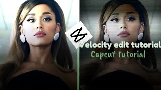 How to do velocity edit using only capcut [upl. by Shoshanna]