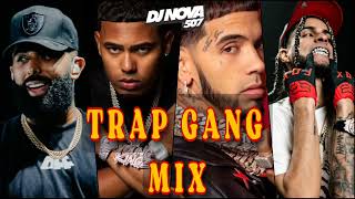 TRAP LATINO GANG MIX 2023 VOL3 🥷  DJ NOVA  ANUEL ELADIO CARRIÓN MYKE TOWERS YOVNG CHIMI [upl. by Mag]