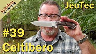 JeoTec No 39  Spanish Survival or Bushcraft Knife  Sharp Saturday [upl. by Ecirad741]