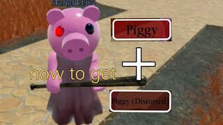 How to get piggy  distorted piggy in piggy skins reanimating  roblox [upl. by Bevin355]