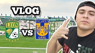 Vlog leon vs tigres en la semifinal de la concachampions 2023 [upl. by Einal]