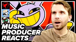 Music Producer reacts to Digital Circus FAN SONGS  Rustage Ivycomb Rockit Music [upl. by Mahsih]