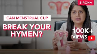 Busting The Most Common Myths About Menstrual Cups  Myths About Menstrual Cups  Sirona Hygiene [upl. by Botzow]