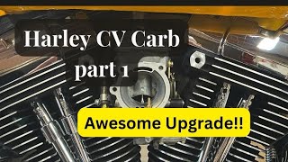 Harley Davidson CV Carb Upgrade [upl. by Gabie]