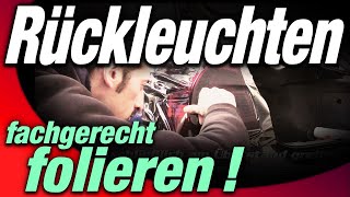 Rückleuchten dunkel folieren  Wie gehts und was braucht man  WESTBERLINCUSTOMS [upl. by Claretta]