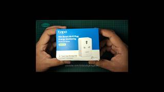 Tapo Smart plug Unboxing P110 smartplug shortvideo shortsfeed shots TrakinTech [upl. by Ysus]