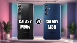 Galaxy M55s vs Galaxy M35 [upl. by Zimmermann529]