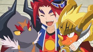 Buddyfight x AMV Gao VS Kanata Round 4 [upl. by Haerle992]