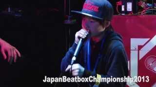 【TOMOKI】 Award Of JapanBeatboxChampionship2013 [upl. by Jala]