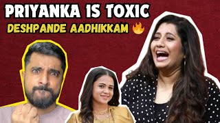 PRIYANKA DESHPANDE EXPOSED 🔥  Priyanka VS Manimegalai  Priyanka Deshpande Needs To Stop 🙏  CWC [upl. by Harts]