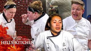 The Dynamic Duo Shines as the Heat Rises on the Others  Hells Kitchen [upl. by Minier]