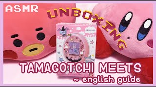 unboxing tamagotchi meets  english guide  asmr [upl. by Avelin]