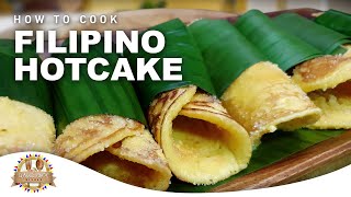 How to Cook Filipino Hotcake Simple and Easy Recipe [upl. by Damas]