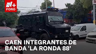 Detienen a 8 Integrantes de la banda ‘La Ronda 88’ en Peralvillo  Las Noticias [upl. by Barber]