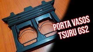 Instalación de porta vasos en Tsuru GS1  Circuito Elite [upl. by Wanids913]