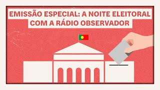 Legislativas 2024 a noite eleitoral numa emissão especial da Rádio Observador [upl. by Hoyt]