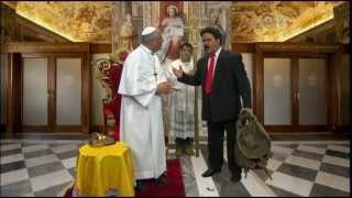 MADURO Y SU ENCUENTRO CON EL PAPA quotHUMORquot [upl. by Tamra]